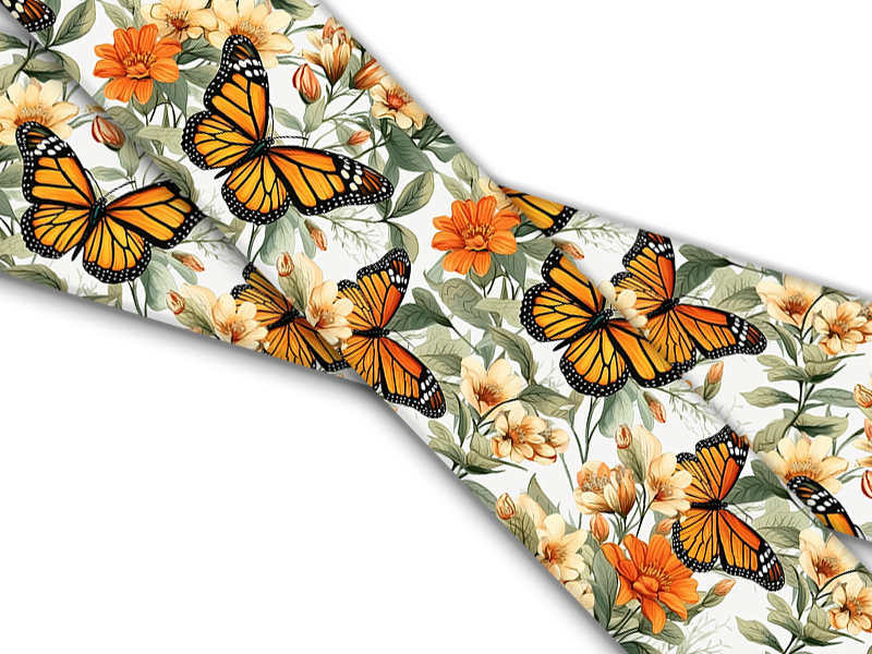 Biothane® mit UV Druck (US Import) Monarchs