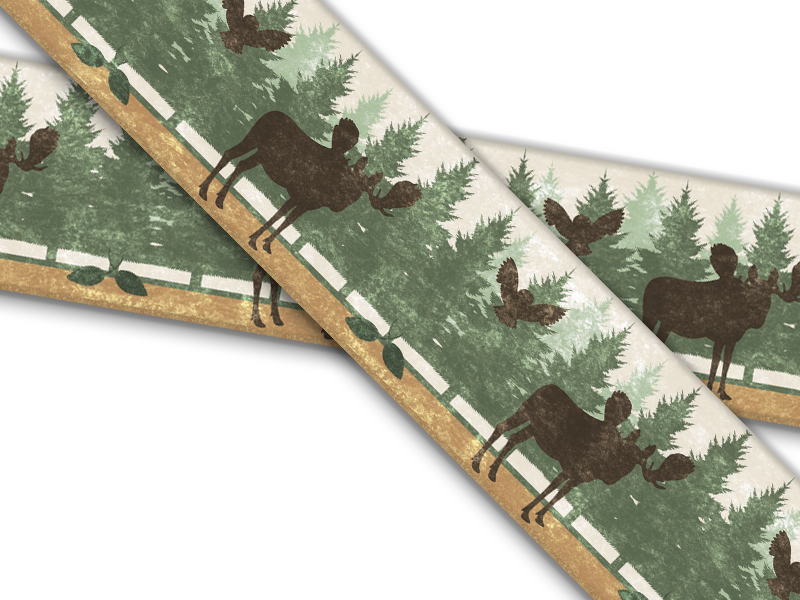Biothane® mit UV Druck (US Import) Moose-Owl