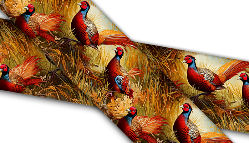 Biothane® mit UV Druck (US Import) Pheasants