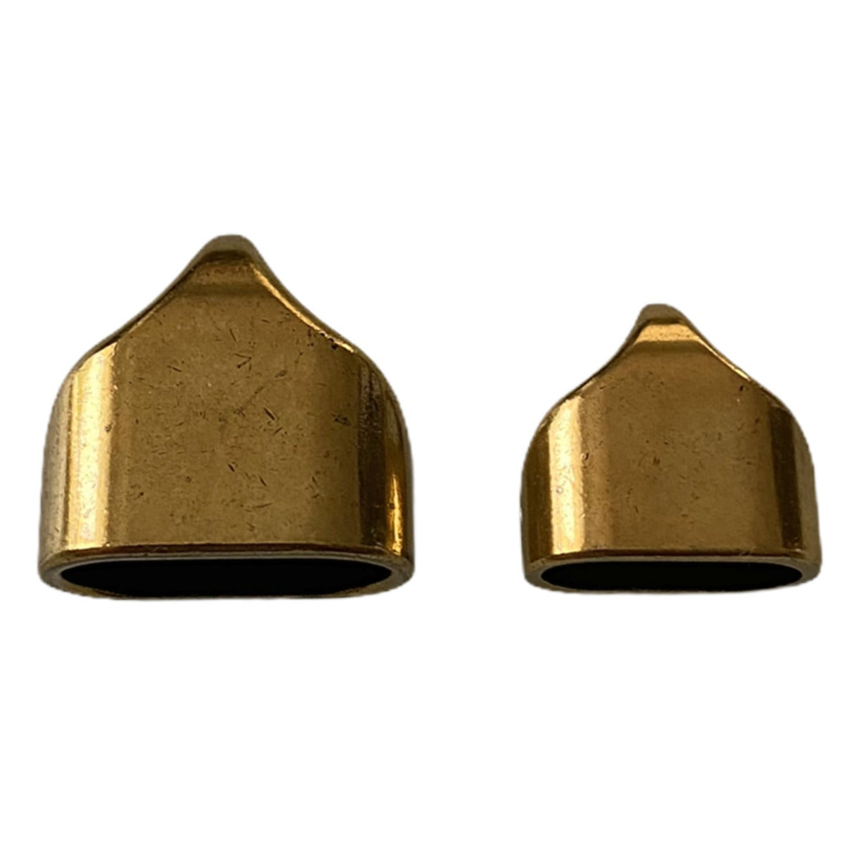 Doppelendkappe Messing
