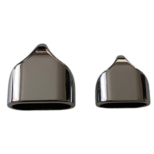 Doppio tappo cromato