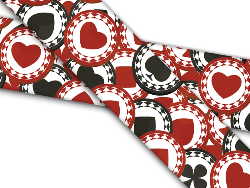 Biothane® avec impression UV (importation américaine) poker face