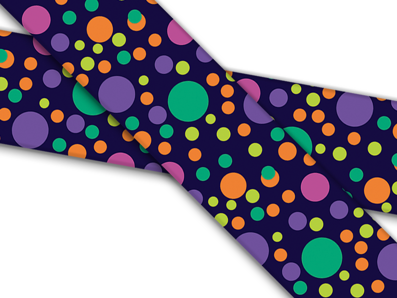 Biothane® mit UV Druck (US Import) Pretty Polka
