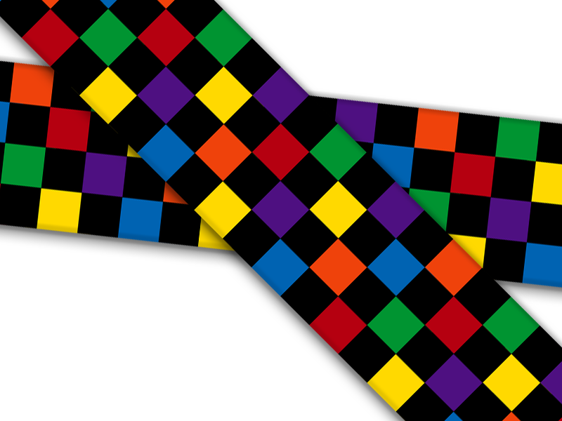 Biothane® mit UV Druck (US Import) Primary-Checkerboard