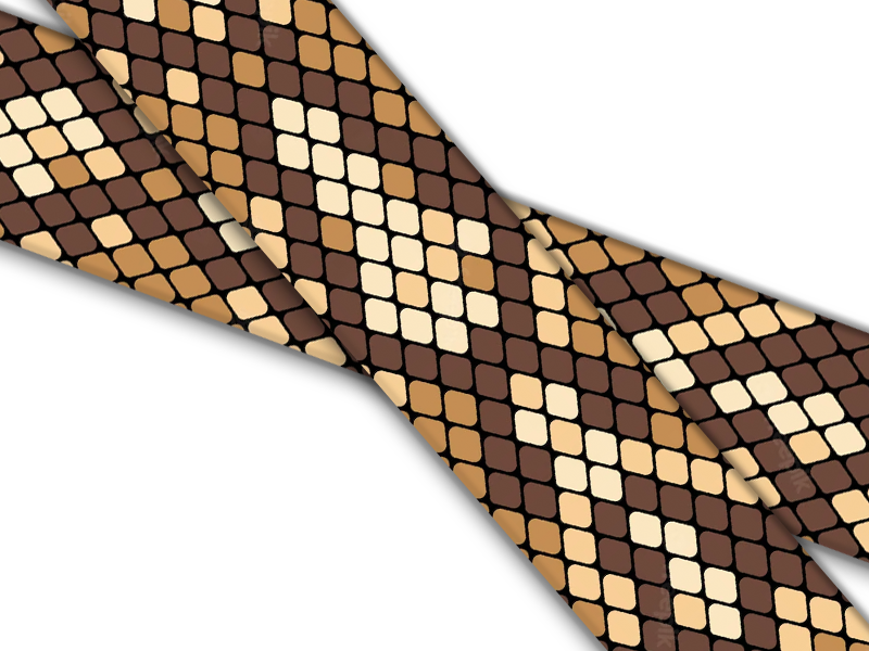 Biothane® mit UV Druck (US Import) Snakeskin