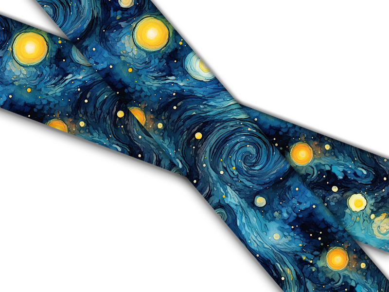 Biothane® con stampa UV (importazione dagli Stati Uniti) Starry-Night