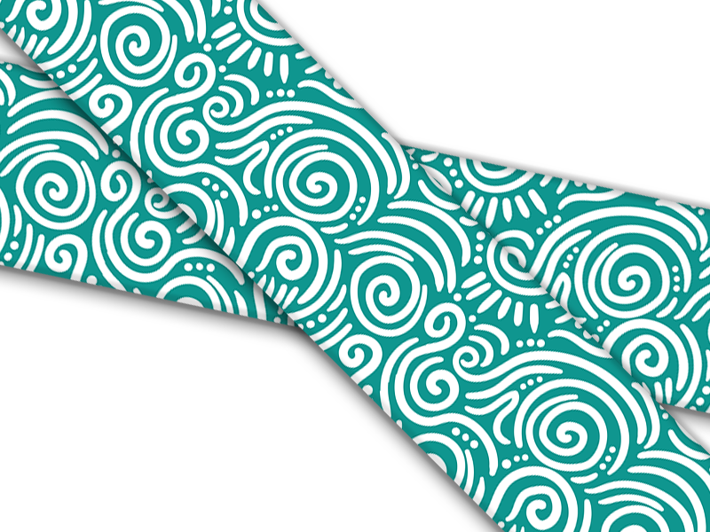 Biothane® with UV print (US import) carved leather crimson