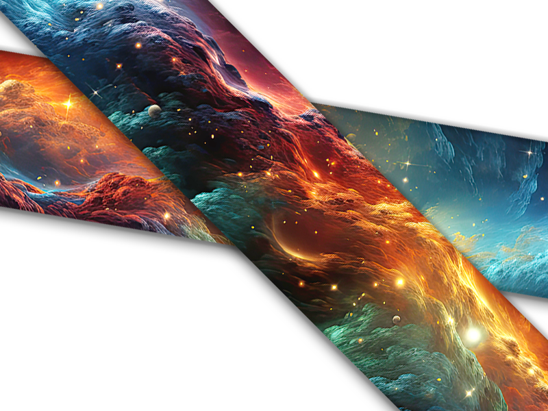 Biothane® with UV printing (US import) The-Universe