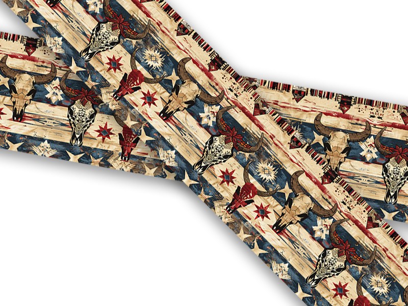 Biothane® mit UV Druck (US Import) Wild-West-1