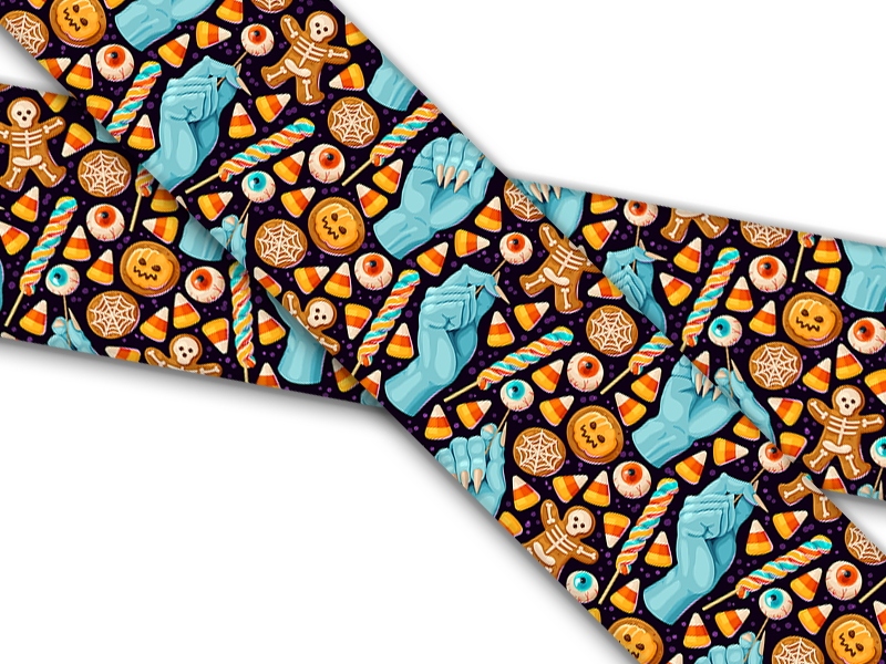 Biothane® mit UV Druck (US Import) Witches Hand