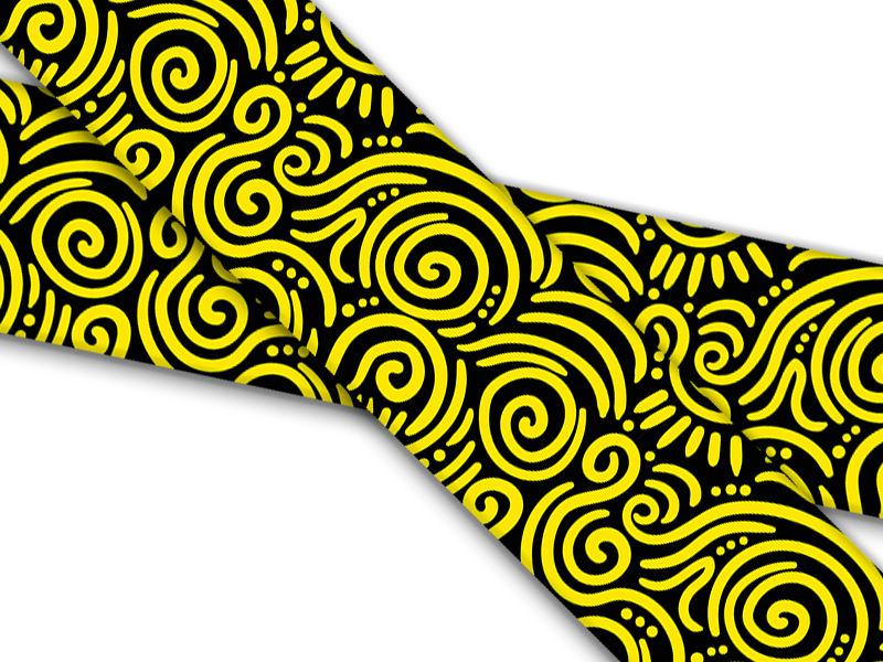 Biothane® with UV print (US import) carved leather crimson