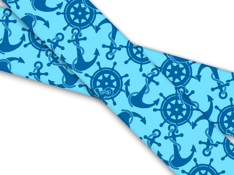 Biothane® con stampa UV (importazione dagli Stati Uniti) Anchors-Aweigh