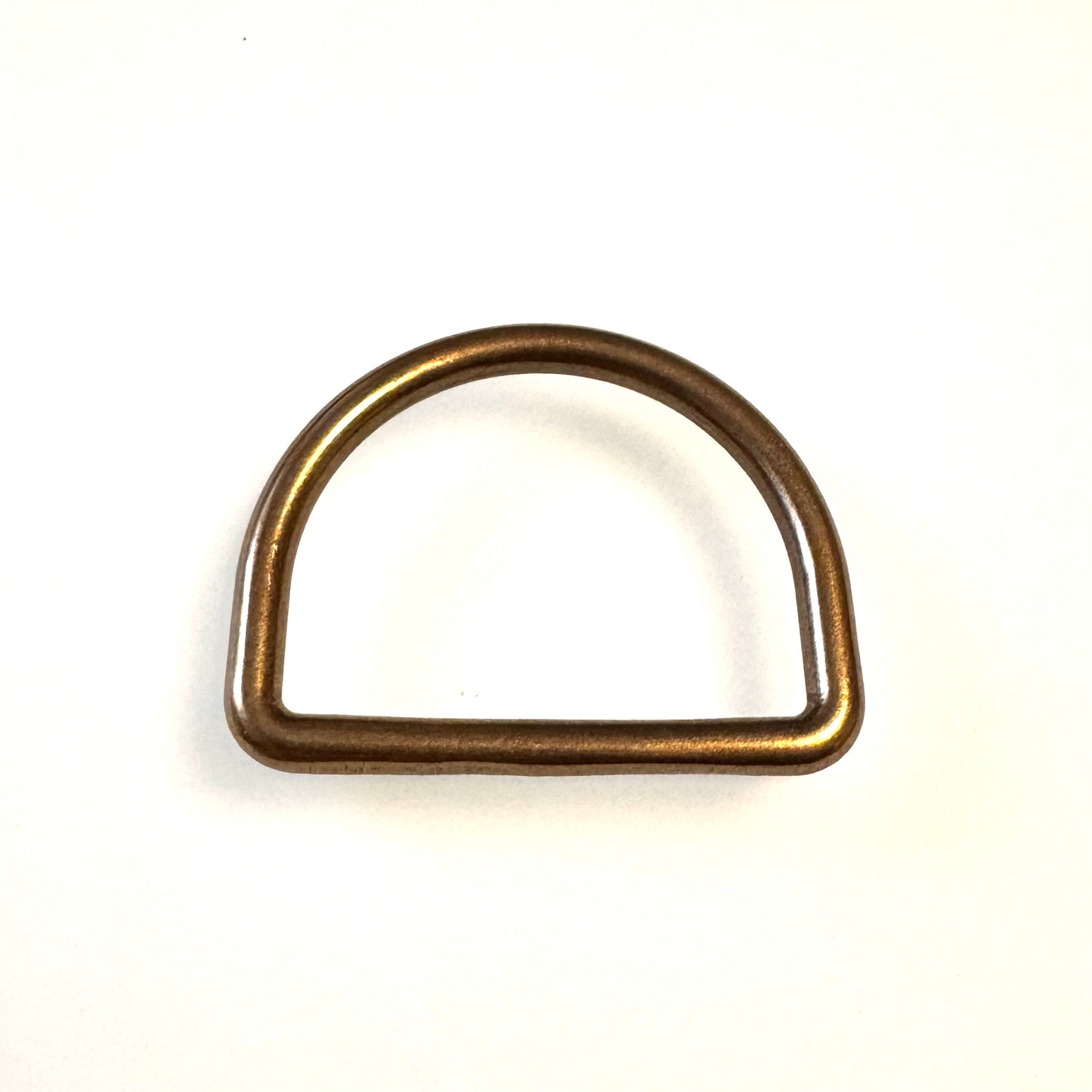 D-ring 40mm stainless steel coated