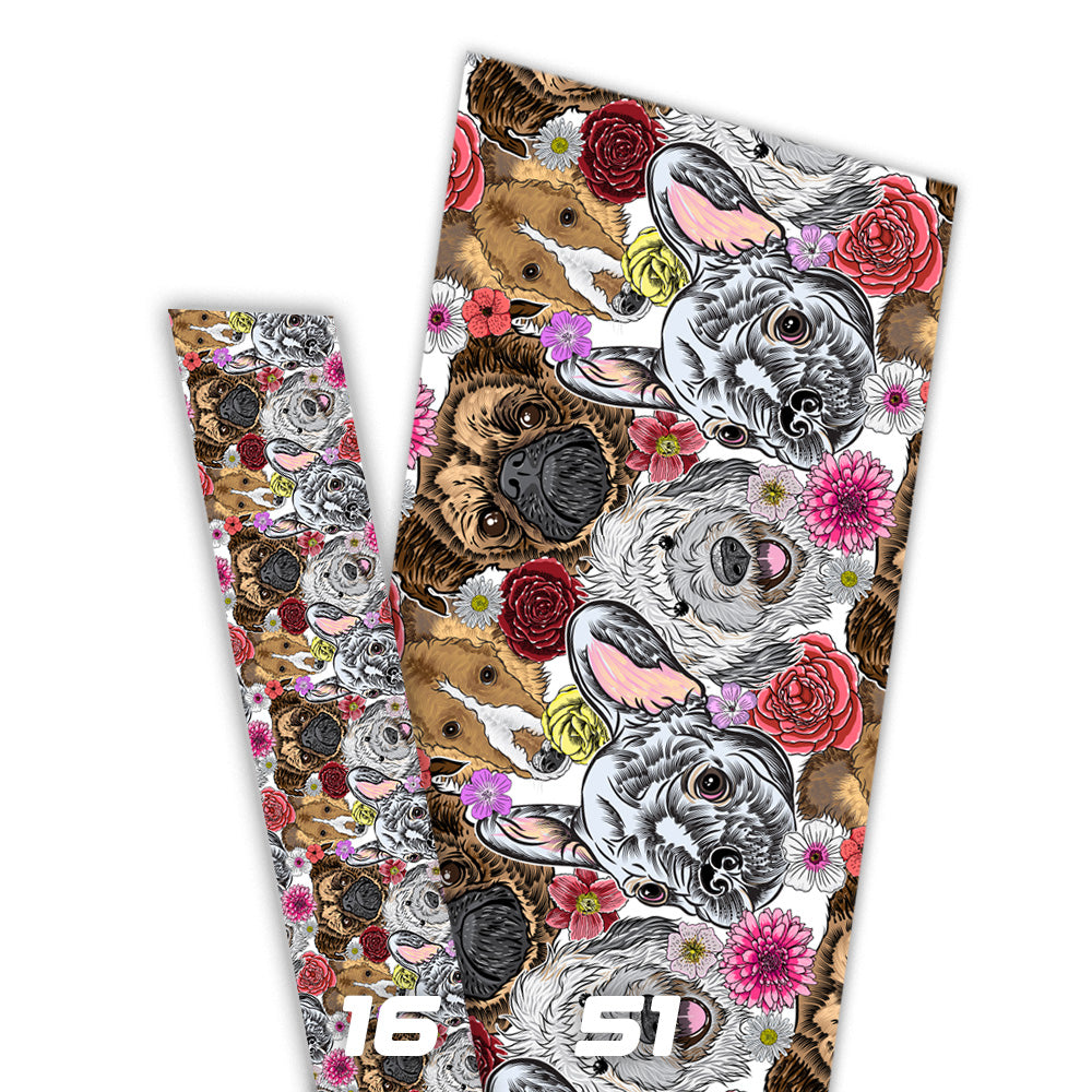 PrintThane® "Perros de flores" 