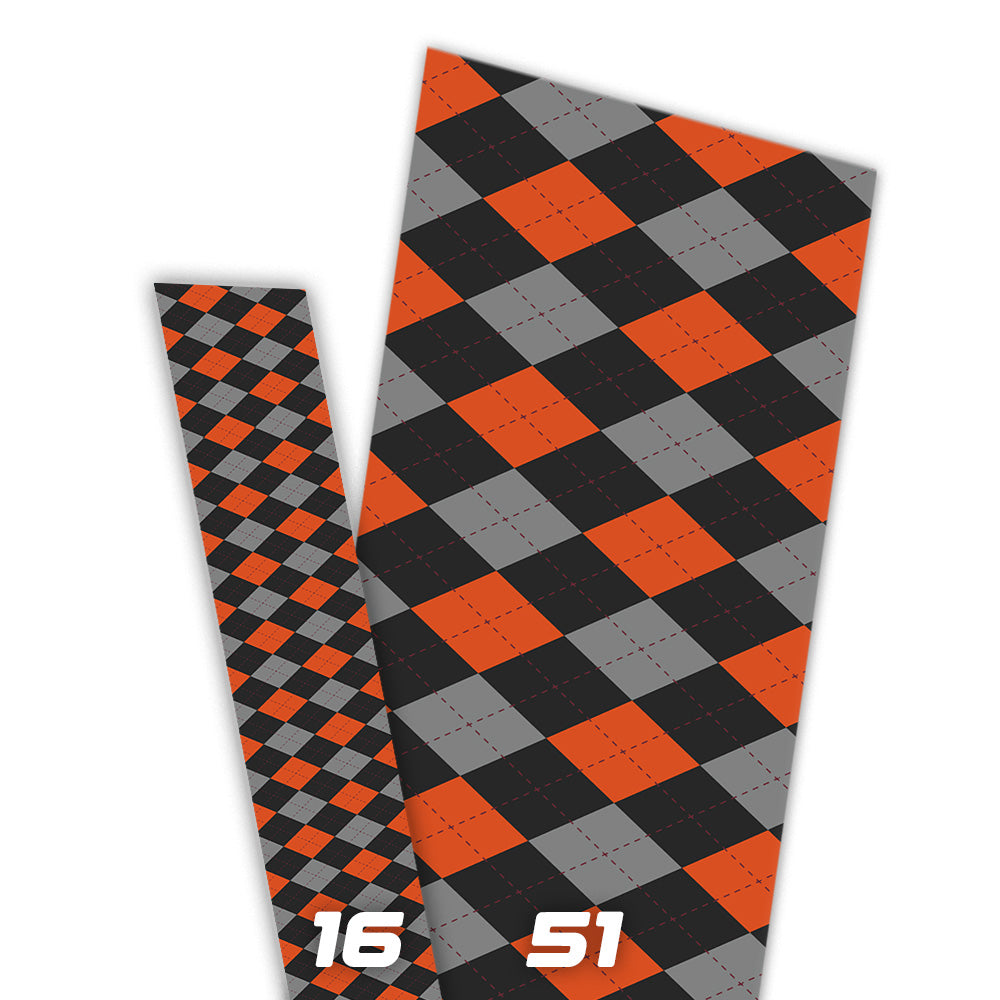 PrintThane® "Diamond Orange Black" 