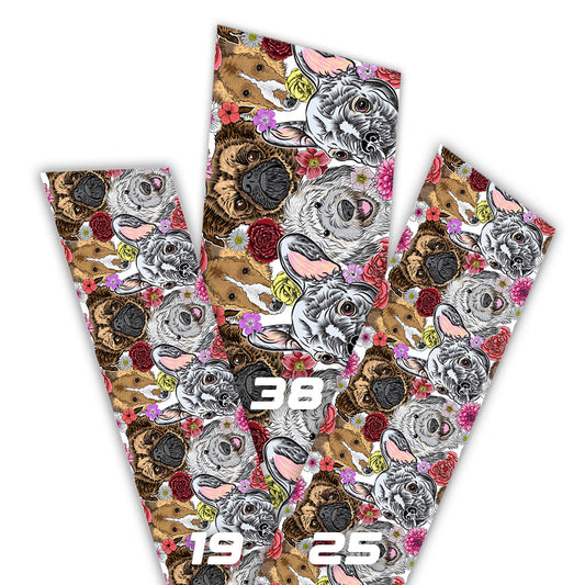 PrintThane® "Perros de flores" 