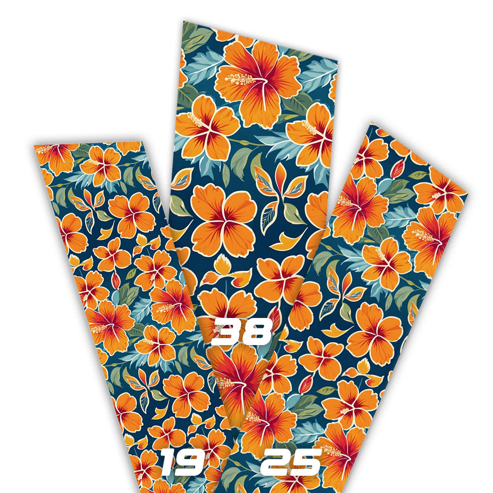 PrintThane® "Orange Hibiscus"