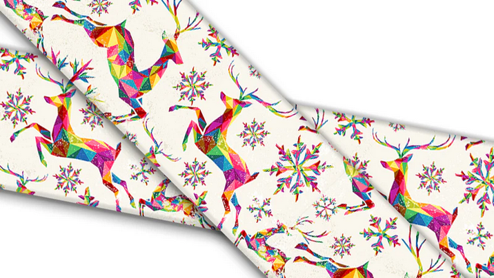 Biothane® with UV print (US import) carved leather crimson