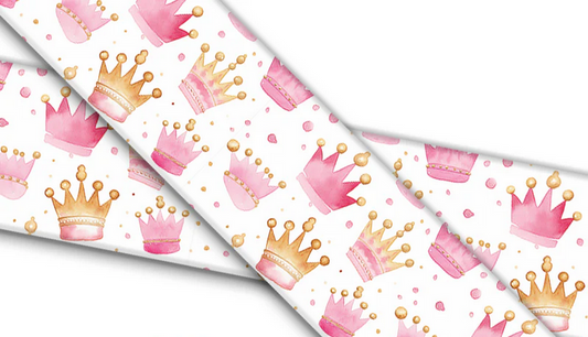 Biothane® mit UV Druck (US Import) Princess Crowns
