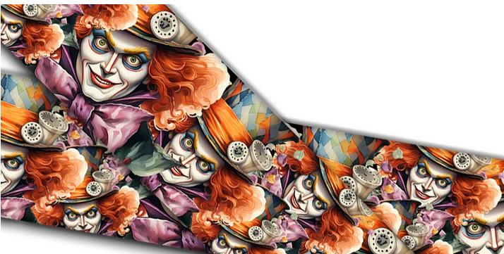 Biothane® mit UV Druck (US Import) Mad Hatter