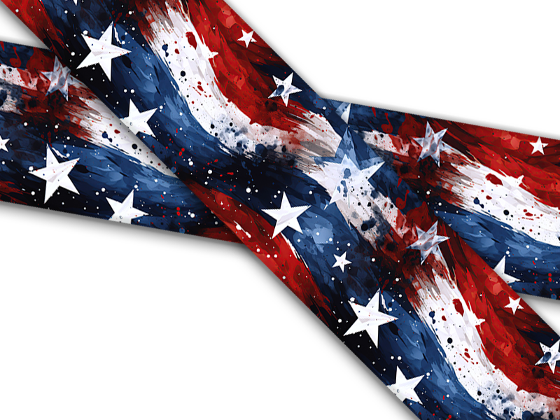 Biothane® mit UV Druck (US Import) American-Grunge