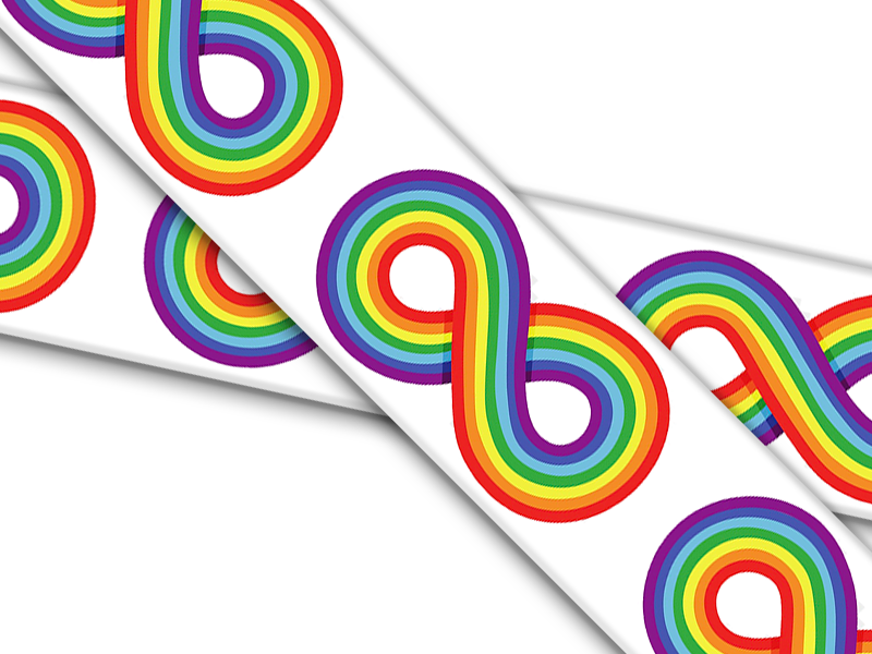 Biothane® mit UV Druck (US Import) Autism-Infinity