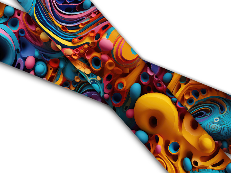 Biothane® with UV printing (US import) Bimorphic