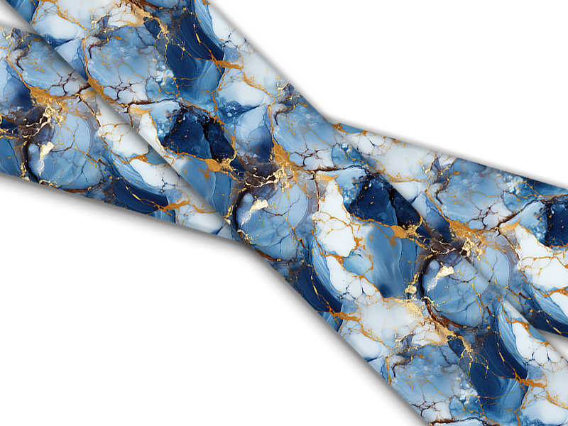 Biothane® mit UV Druck (US Import) Blue-Marble