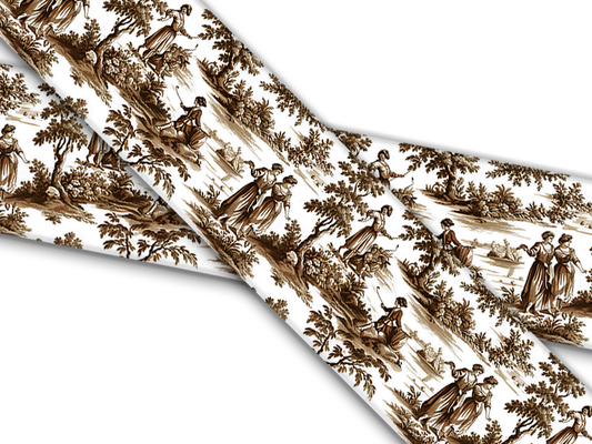 Biothane® mit UV Druck (US Import) Brown Country Toile