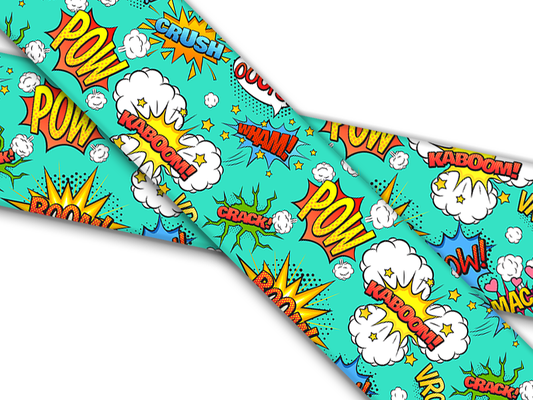 Biothane® mit UV Druck (US Import) Comic-Pop-Mint