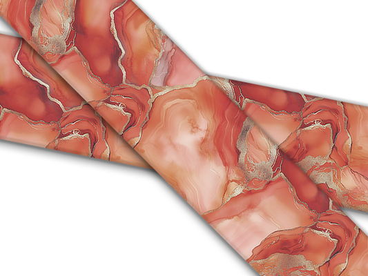 Biothane® with UV print (US import) Turquoise-Marble