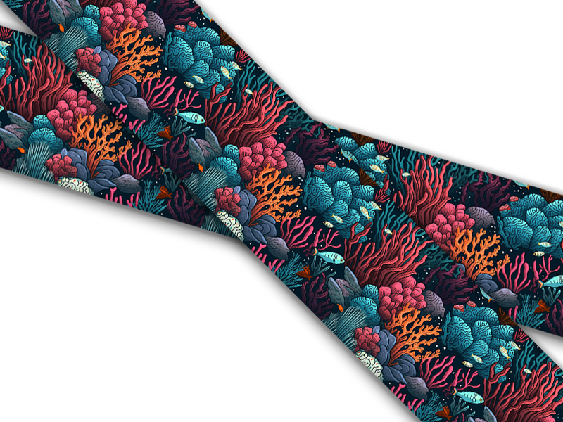 Biothane® con stampa UV (importazione USA) Coral-Reef