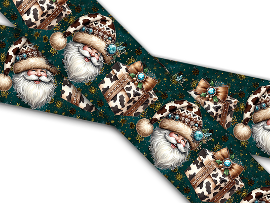 Biothane® mit UV Druck (US Import) Cowhide Christmas