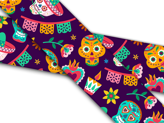 Biothane® mit UV Druck (US Import) Dia-De-Muertos-2