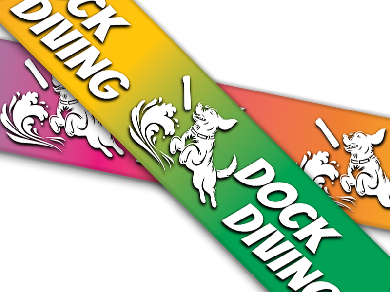 Biothane® avec impression UV (importation américaine) Marbre Turquoise