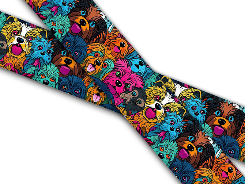 Biothane® with UV print (US import) Dogtastic