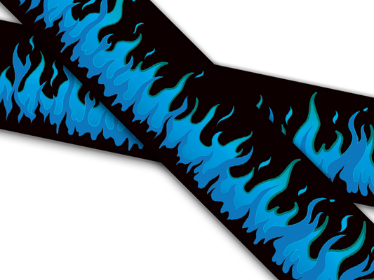 Biothane® con stampa UV (importazione USA) Flamin-Hot-Blue