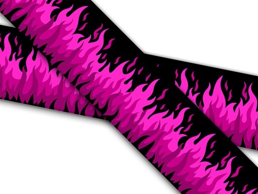 Biothane® mit UV Druck (US Import) Flamin-Hot-Magenta