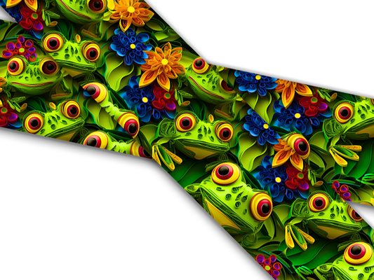 Biothane® avec impression UV (importation américaine) Frogger