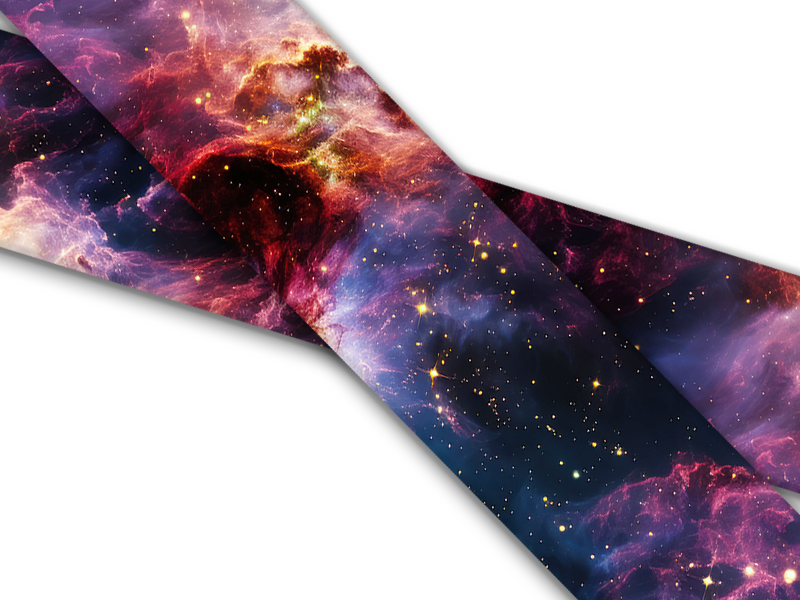 Biothane® con stampa UV (importazione USA) Galaxy Clouds