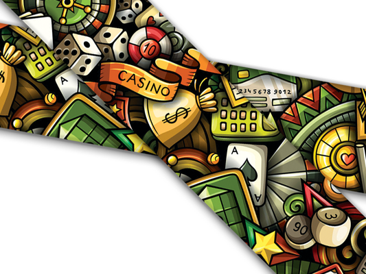 Biothane® con stampa UV (importazione USA) Gambler