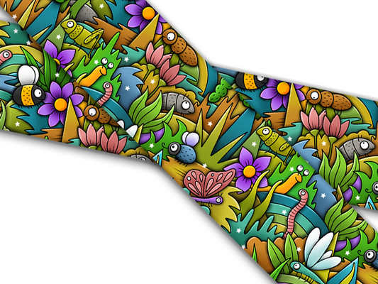 Biothane® avec impression UV (importation américaine) Garden-Bugs