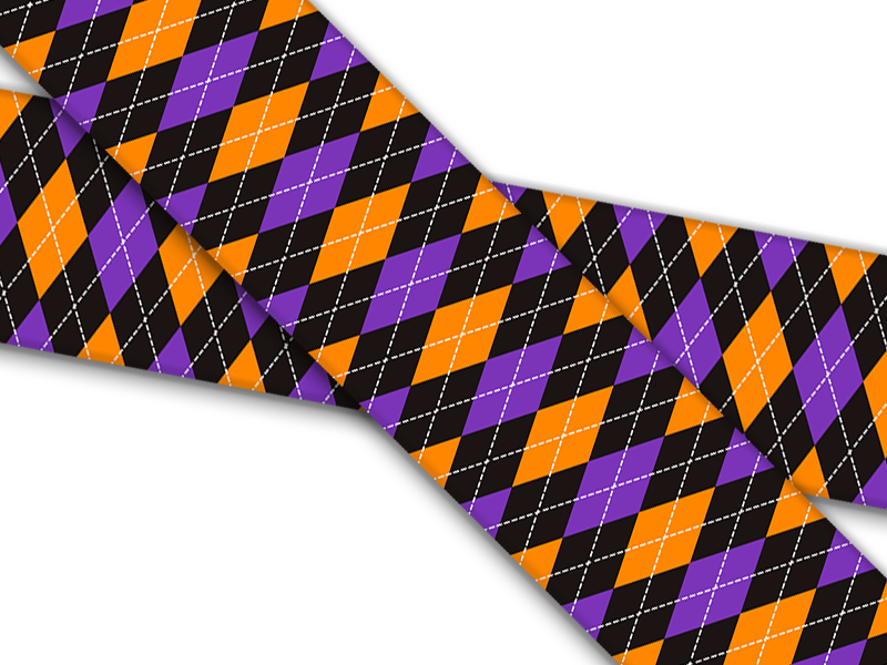 Biothane® with UV print (US import) Halequin-Halloween