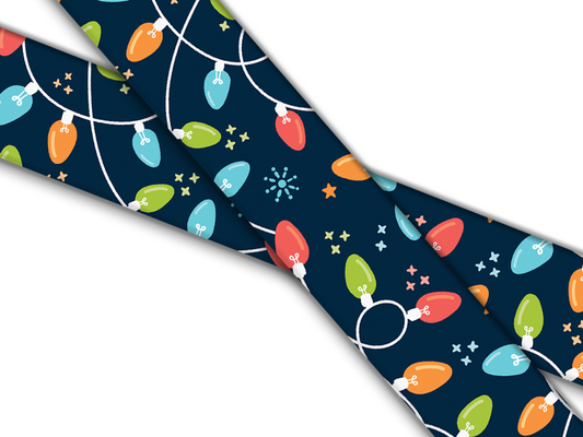 Biothane® mit UV Druck (US Import) Holiday-Lights