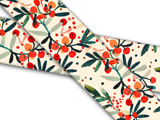 Biothane® mit UV Druck (US Import) Holly Berries