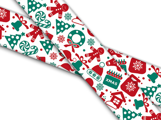 Biothane® mit UV Druck (US Import) Iconic-Christmas