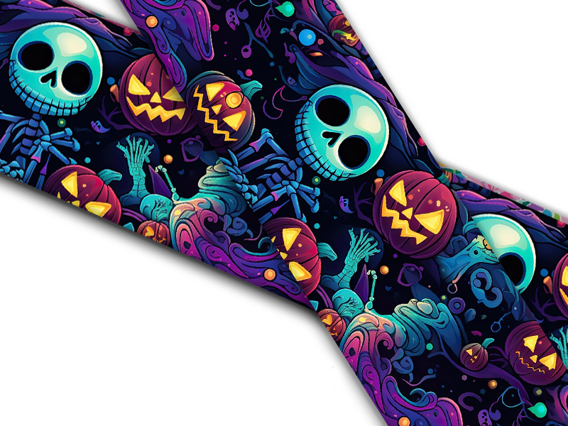 Biothane® mit UV Druck (US Import) Jack-Skelington