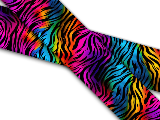 Biothane® with UV print (US import) Neon Tiger