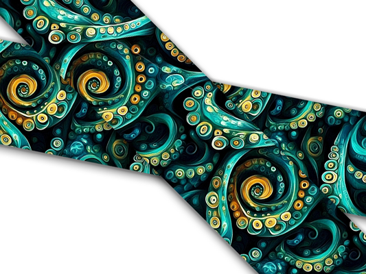 Biothane® mit UV Druck (US Import) Octopus-Tentacles