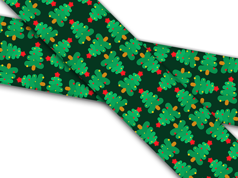 Biothane® mit UV Druck (US Import) Old-Christmas-Tree